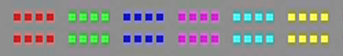 Comparison of the quality of the part B (Second encoding/decoding operation 4:2:0 to double its size)