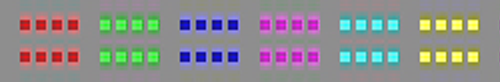 Comparison of the quality of the part B (Third encoding/decoding operation 4:2:0 to double its size)