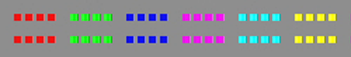 Comparison of the quality of the part B (First encoding/decoding operation 4:2:2 to double its size)