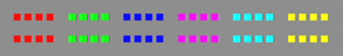 Comparison of the quality of the part B (Original image to double its size)