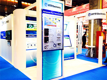 NTT Electronics Booth image