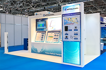 NTT Electronics Booth image